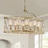 Victoria Park 43"W Elara Gold Kitchen Island Light Pendant 2 Victoria Park 43"W Elara Gold Kitchen Island Light Pendant -Outlet The Radiantix Store victoria park 43 inchw elara gold kitchen island light pendant 58f83cropped