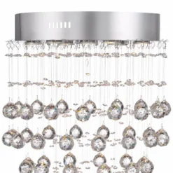 Vienna Full Spectrum Aida 17 3/4" Wide Pouring Crystal Chandelier -Outlet The Radiantix Store vienna full spectrum aida 17 and three quarter inch wide pouring crystal chandelier x9149views1