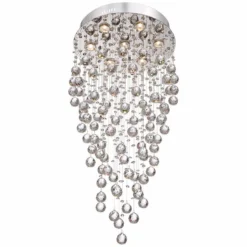 Vienna Full Spectrum Aida 17 3/4" Wide Pouring Crystal Chandelier -Outlet The Radiantix Store vienna full spectrum aida 17 and three quarter inch wide pouring crystal chandelier x9149views2
