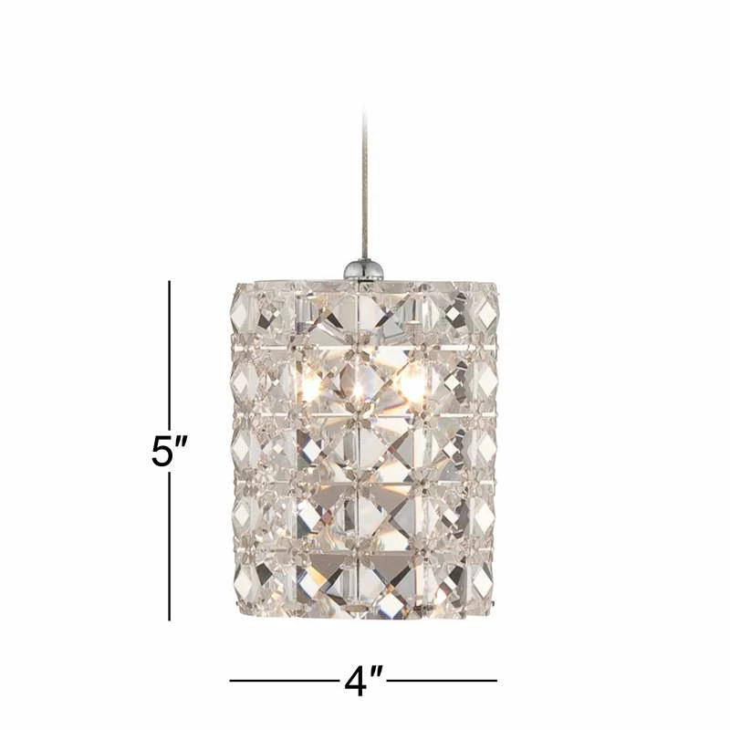 Vienna Full Spectrum Cesenna 4" Wide Crystal Mini Pendant 9 Vienna Full Spectrum Cesenna 4" Wide Crystal Mini Pendant - Image 7