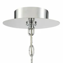 Villette 31 1/2" Wide Chrome And Crystal Oval Chandelier -Outlet The Radiantix Store villette 31 and one half inch wide chrome and crystal oval chandelier 78n52views3
