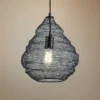 Troy Wabi Sabi 14" Wide Black Pendant Light With Black Iron Mesh Shade 2 Troy Wabi Sabi 14" Wide Black Pendant Light With Black Iron Mesh Shade -Outlet The Radiantix Store wabi sabi 14 inch wide black pendant light with black iron mesh shade 65d17cropped