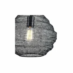 Troy Wabi Sabi 14" Wide Black Pendant Light With Black Iron Mesh Shade -Outlet The Radiantix Store wabi sabi 14 inch wide black pendant light with black iron mesh shade 65d17views1