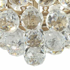 Wallingford 16" Wide Antique Brass Crystal Chandelier -Outlet The Radiantix Store wallingford 16 inch wide antique brass crystal chandelier w6879views1