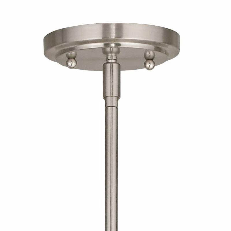 Weston 4 3/4" Wide Brushed Nickel Mini Pendant 5 Weston 4 3/4" Wide Brushed Nickel Mini Pendant - Image 3