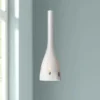 White Glass 4 1/4"W Brushed Steel Low Voltage Mini Pendant 1 White Glass 4 1/4"W Brushed Steel Low Voltage Mini Pendant -Outlet The Radiantix Store white glass 4 and one quarter inchw brushed steel low voltage mini pendant 69y35cropped