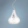Winding 9" Wide Clear Glass Mini Pendant 1 Winding 9" Wide Clear Glass Mini Pendant -Outlet The Radiantix Store winding 9 inch wide clear glass mini pendant 6t328cropped