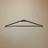 Z-Bar Triangle 18 1/2" Wide Matte Black LED Pendant Light -Outlet The Radiantix Store z bar triangle 18 and one half inch wide matte black led pendant light 65t93cropped