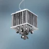 Zeev Easton 8"W Chrome And Smoke Crystal Mini Pendant Light -Outlet The Radiantix Store zeev easton 8 inchw chrome and smoke crystal mini pendant light 78x77cropped